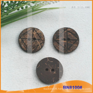 Natural Coconut Buttons for Garment BN8100